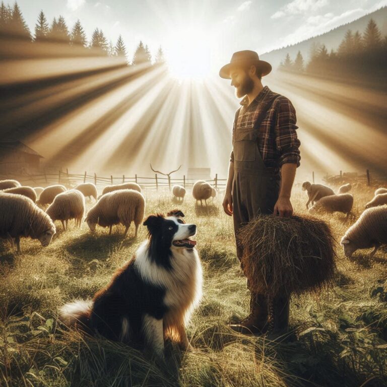 A Shepherd And His Dog